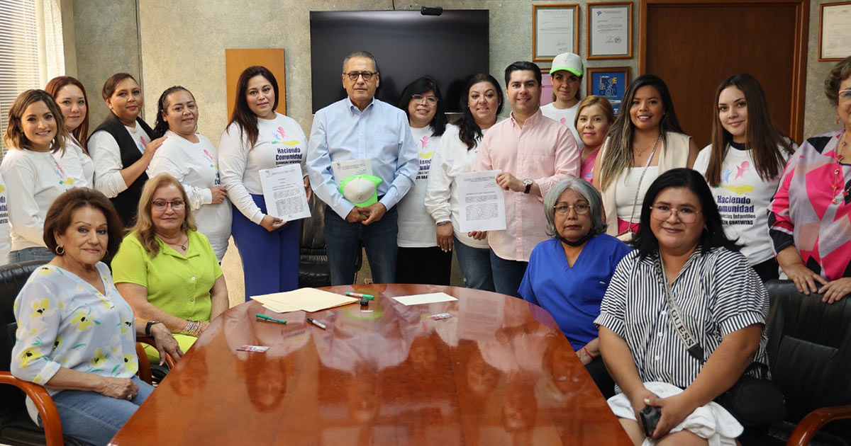 Beltrones firma con sociedad civil Pacto por la Primera Infancia