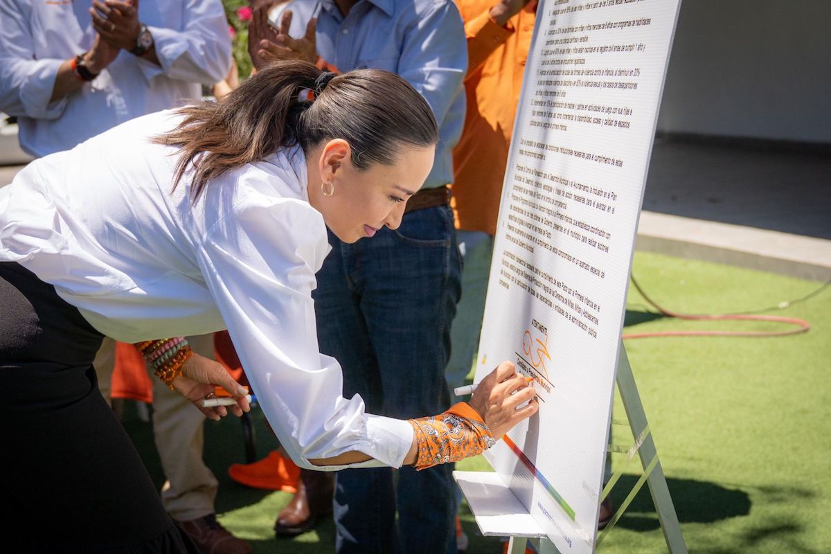 Refrendamos compromiso con la niñez: Natalia Rivera