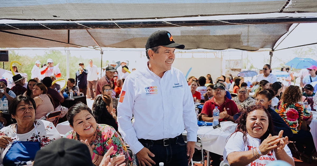 Ofrece Toño Astiazarán un Hermosillo cada vez más justo y seguro a mujeres