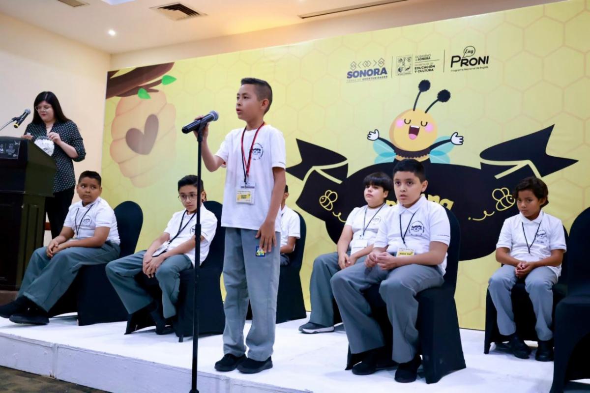 Estudiantes de primaria representarán a Sonora en concurso nacional de deletreo y ortografía en inglés