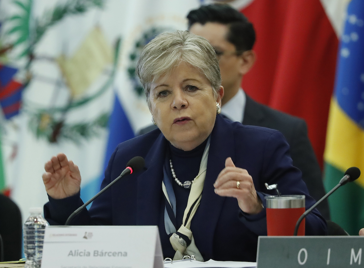 Canciller mexicana adelanta que Sheinbaum mantendrá estrategia migratoria de AMLO