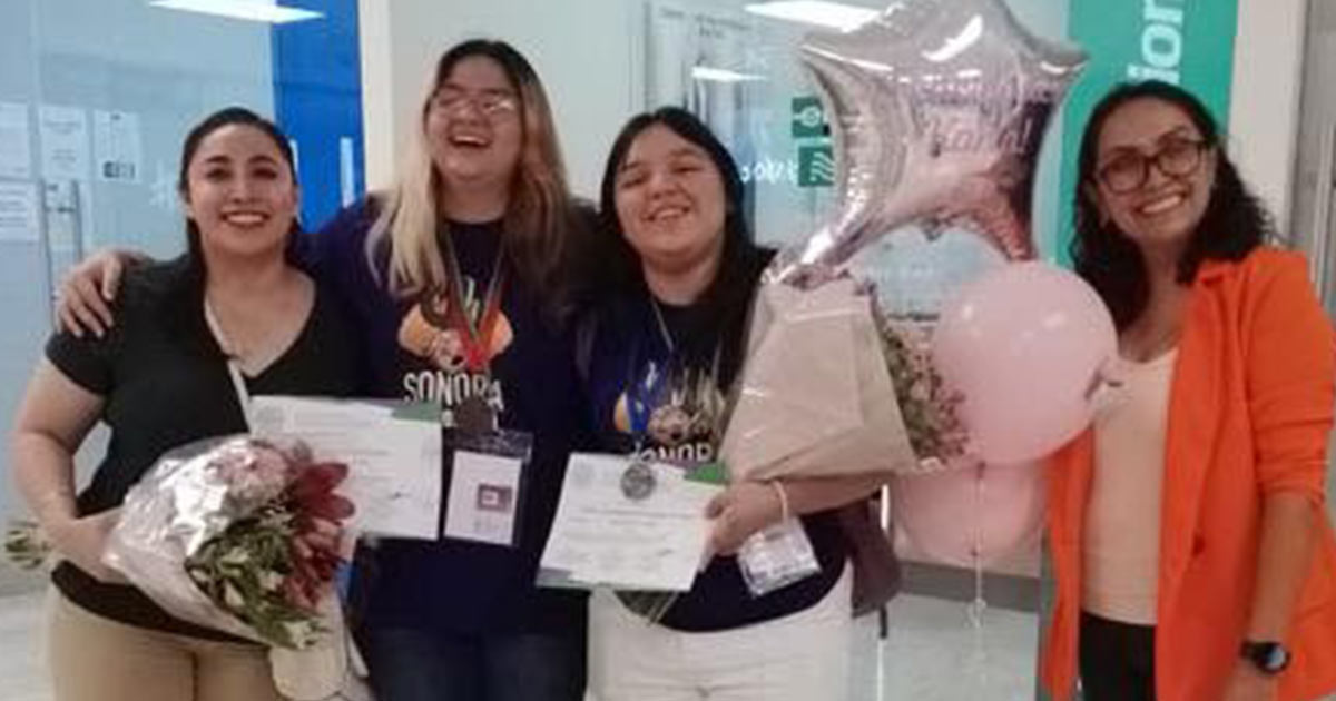 Ganan alumnas de Cobach Sonora plata y bronce en Concurso Nacional de Matemáticas 2024