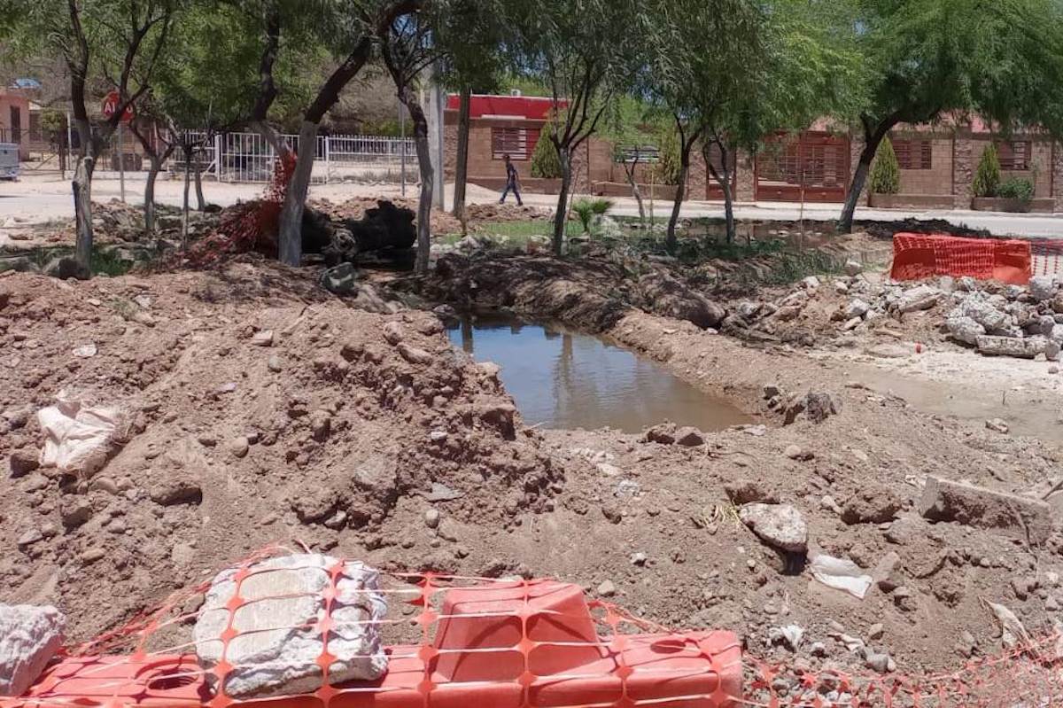 Se afectará servicio a usuarios del norte por reparación en tubería principal