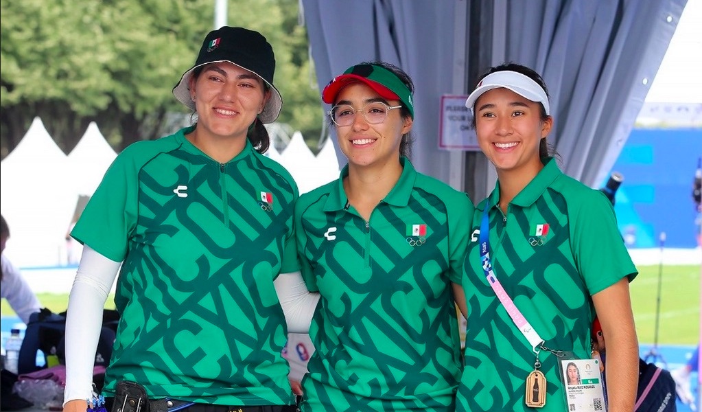 París 2024: las arqueras mexicanas avanzan a la segunda ronda