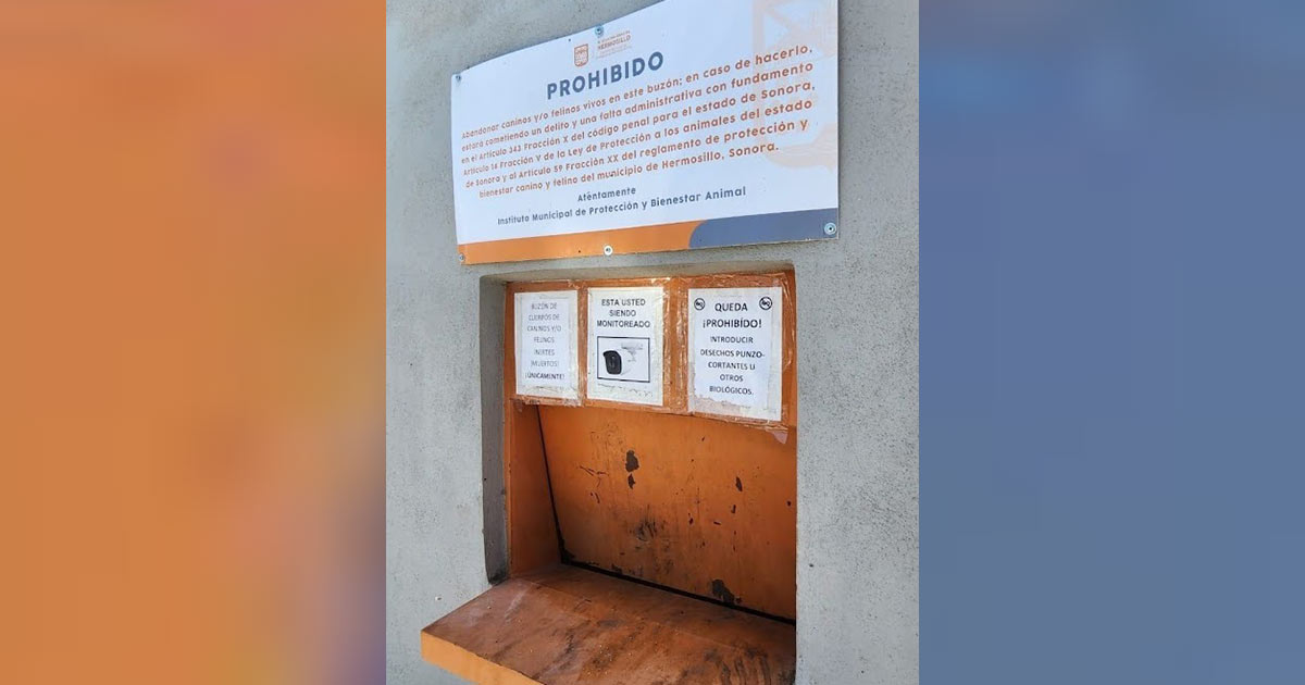 Solicitan utilizar Buzón de Animales Muertos del IMBPA Solicitan utilizar Buzón de Animales Muertos del IMBPA