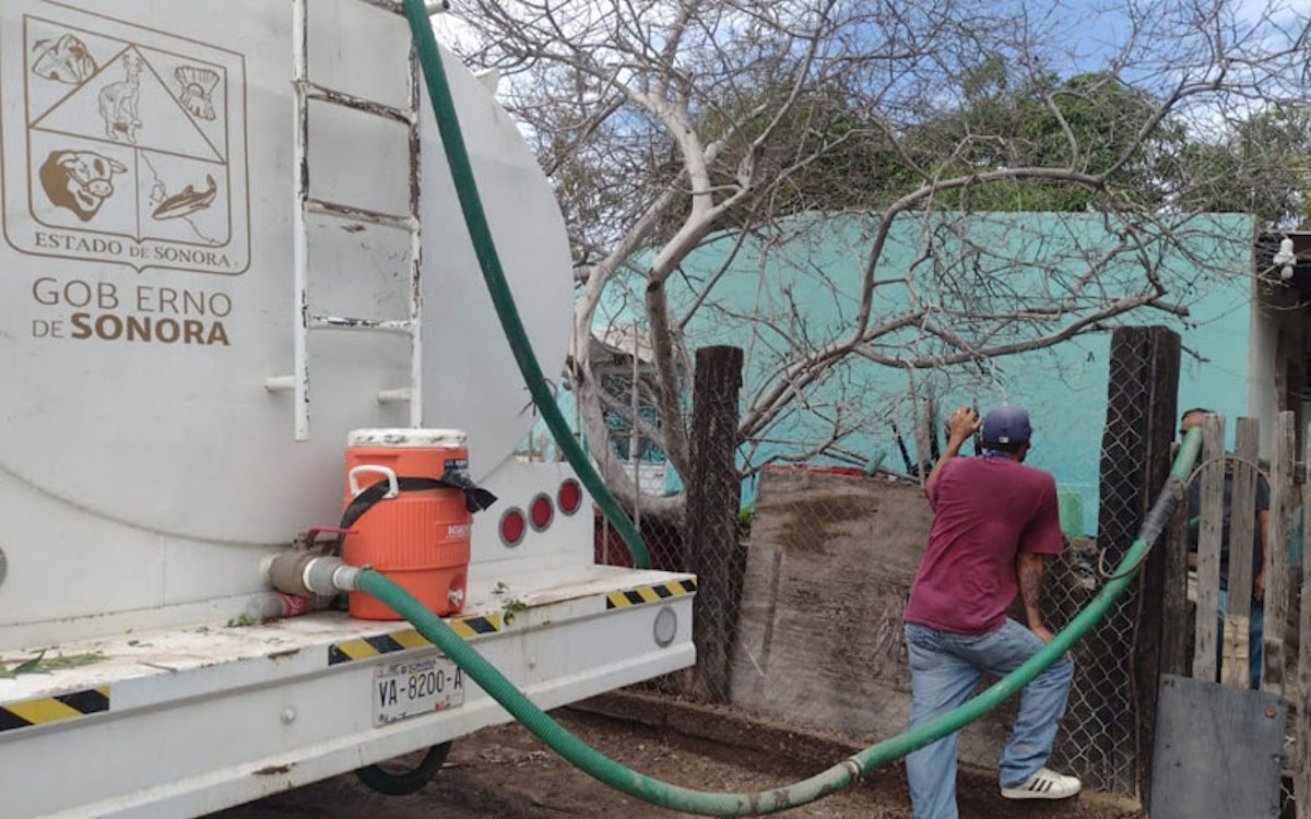 Apoya CEA Empalme a la población por suspensión del servicio derivado de daños por tormenta