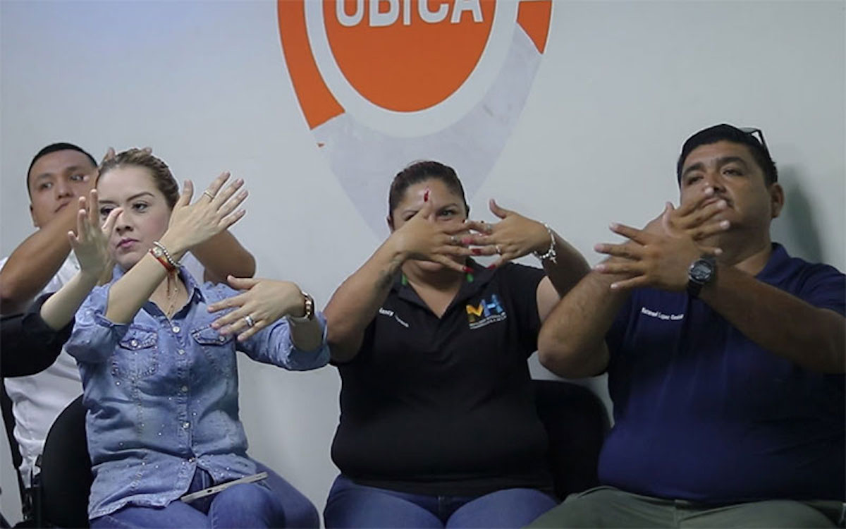 Inicia curso básico de “Lengua de señas mexicana” dirigido a personas operadoras de transporte de pasaje