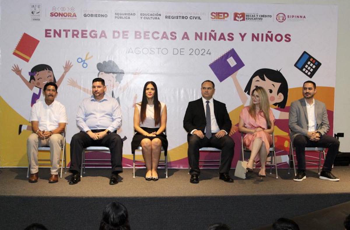 Gobierno de Sonora beneficia con becas a hijos e hijas de personas privadas de su libertad