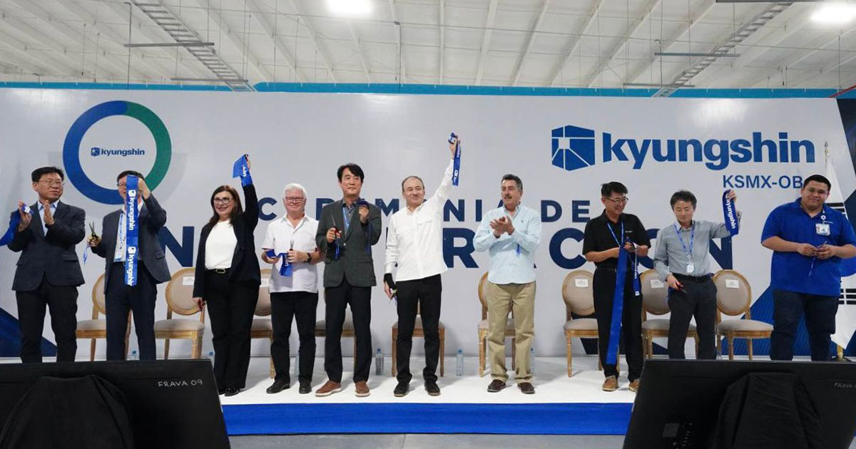Atrae Gobernador Durazo más de mil nuevos empleos con inauguración de la planta Kyungshin México-Obregón