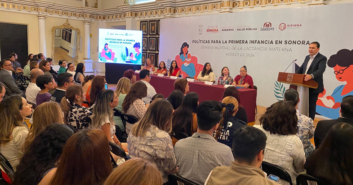Promueve Sipinna Sonora acciones en favor de la Primera Infancia Promueve Sipinna Sonora acciones en favor de la Primera Infancia
