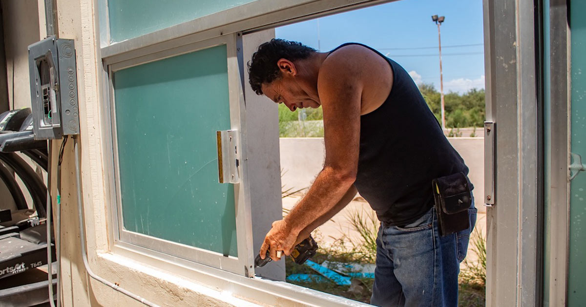 Avanza Ayuntamiento de Guaymas los trabajos de rehabilitación de la Unidad Deportiva Julio Alfonso Alfonso