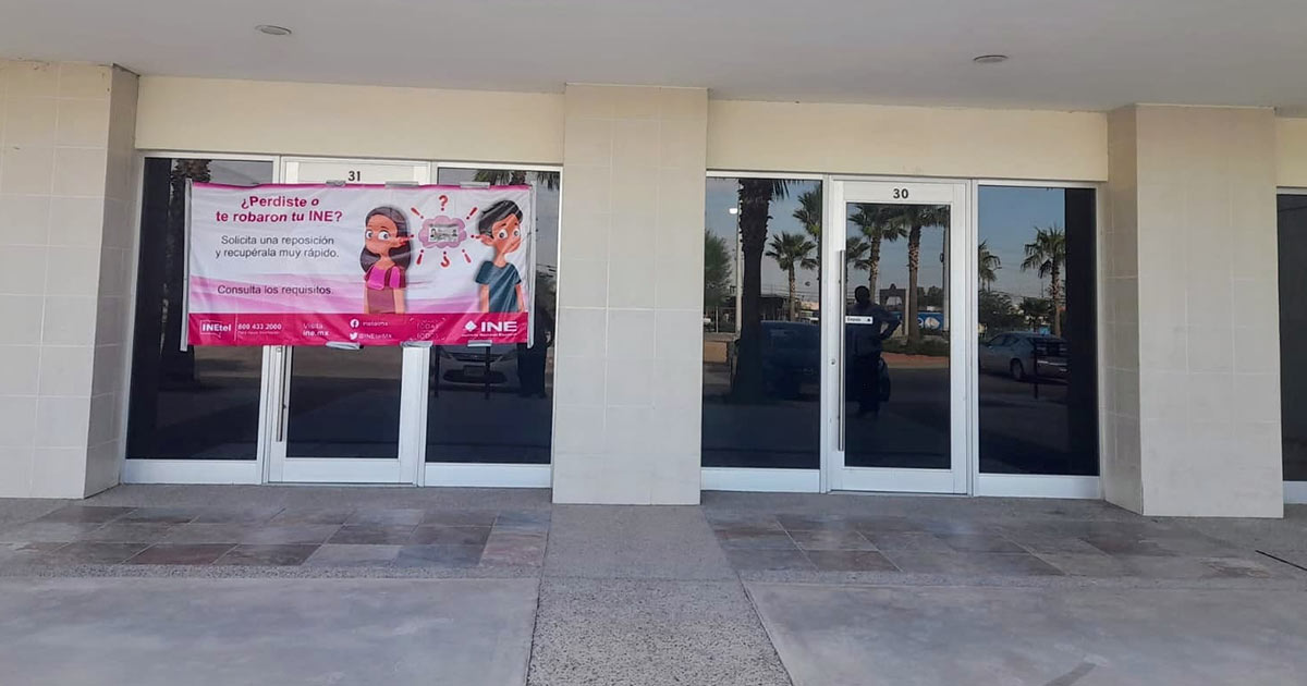 Nueva ubicación del Módulo de Atención Ciudadana INE en Hermosillo