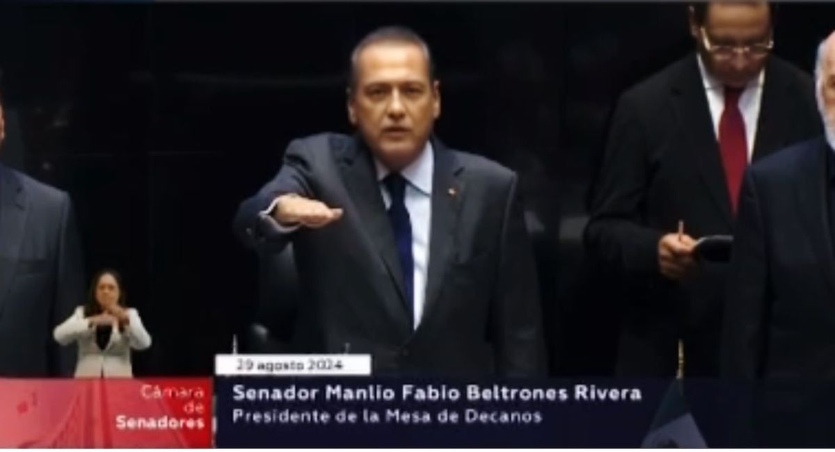 Manlio Fabio Beltrones presidió la instalación del Senado de la República y tomó protesta a las y los 128 Senadores