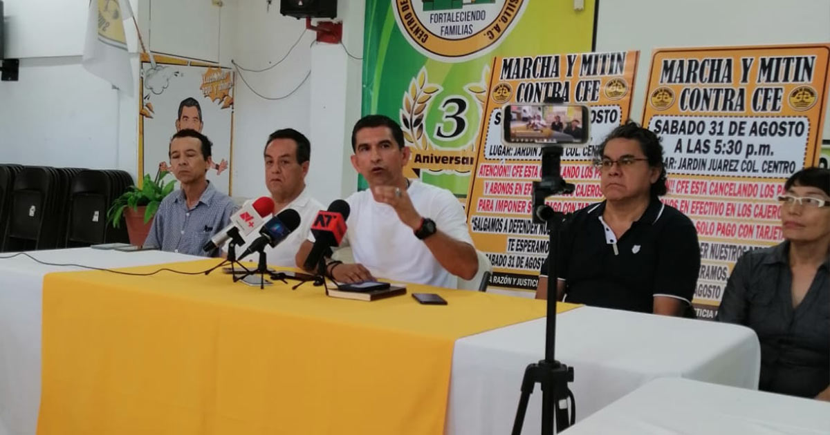 Ignacio Peinado Luna de la UUH queda absuelto de todo cargo penal ante demanda de la CFE