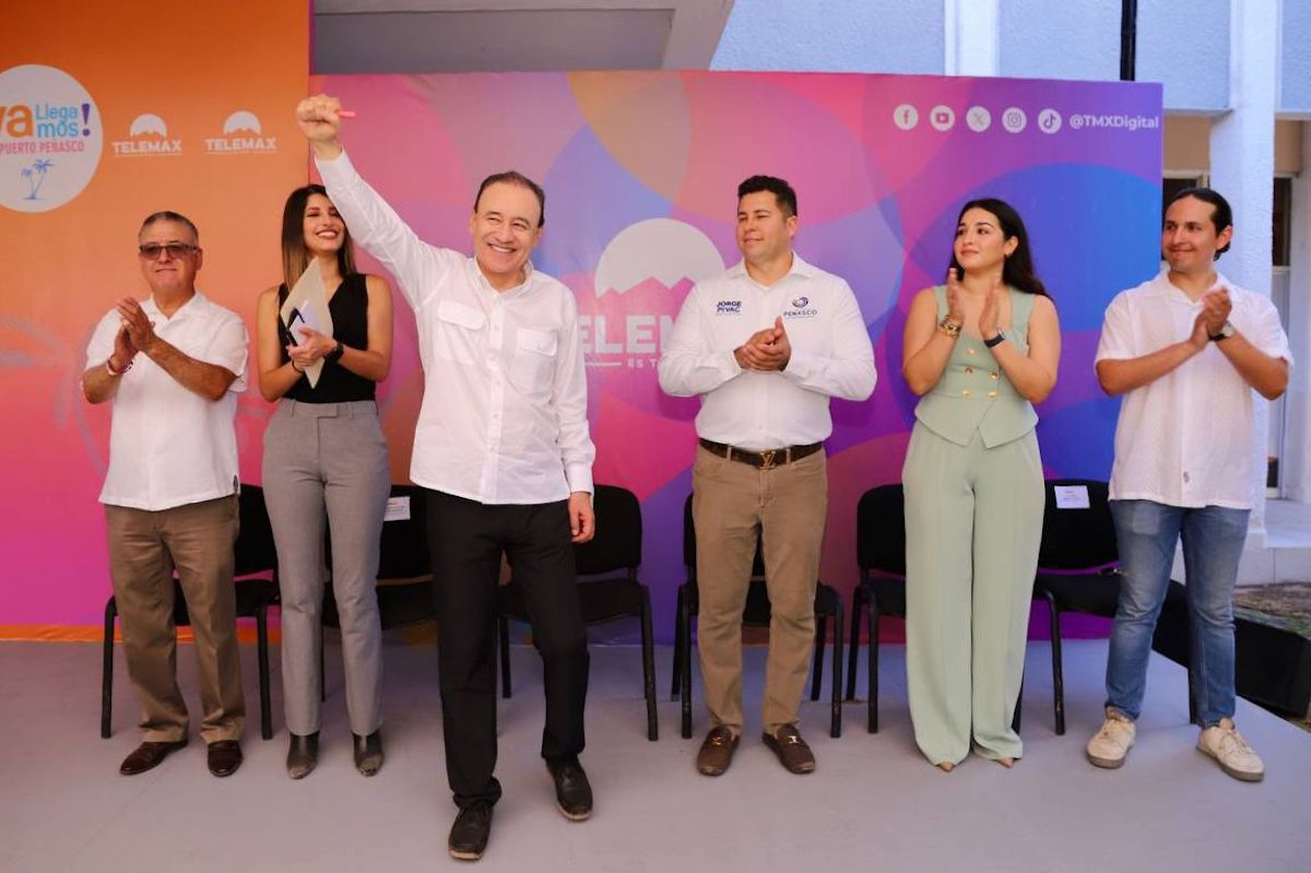 Garantiza Gobernador Durazo conectividad en Puerto Peñasco con modernización carretera y lanzamiento de señal de Telemax