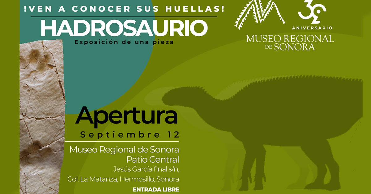 Museo Regional de Sonora conmemorará su 39 aniversario con actividades para todo público