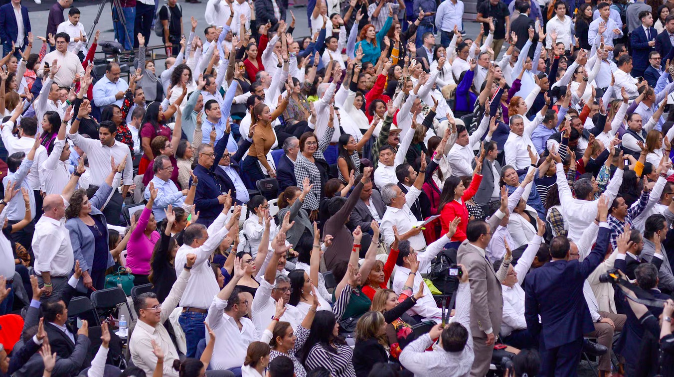 Diputados aprueban reforma al Poder Judicial con 357 votos a favor Diputados aprueban reforma al Poder Judicial con 357 votos a favor