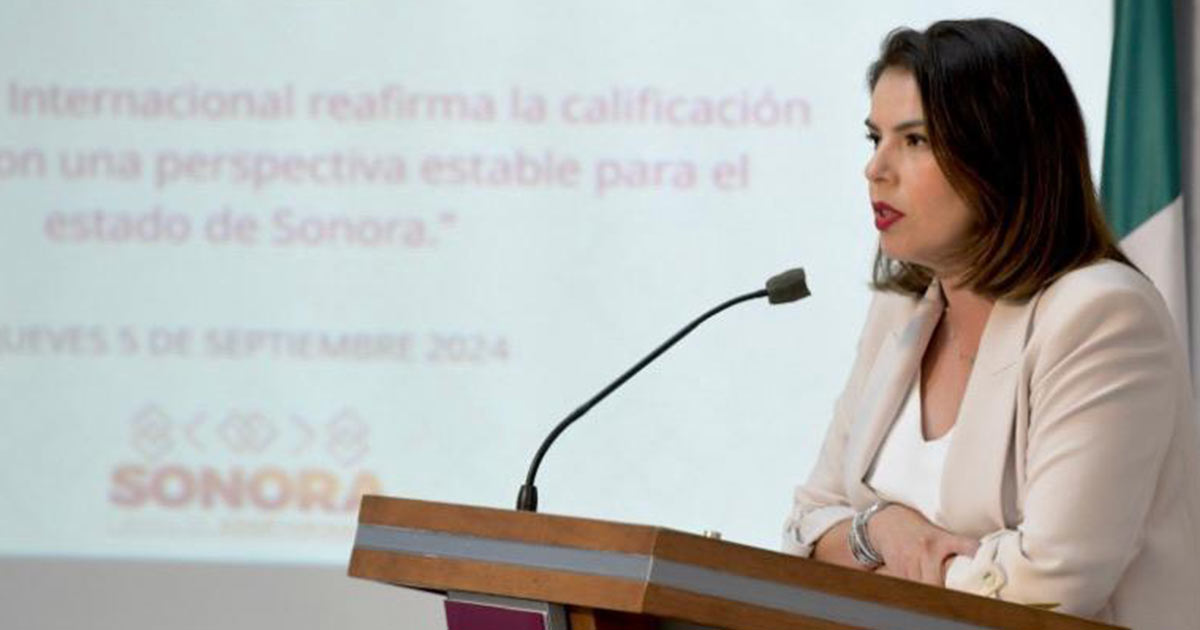 Disciplina financiera del Gobierno de Sonora mantiene calificación crediticia estable Disciplina financiera del Gobierno de Sonora mantiene calificación crediticia estable
