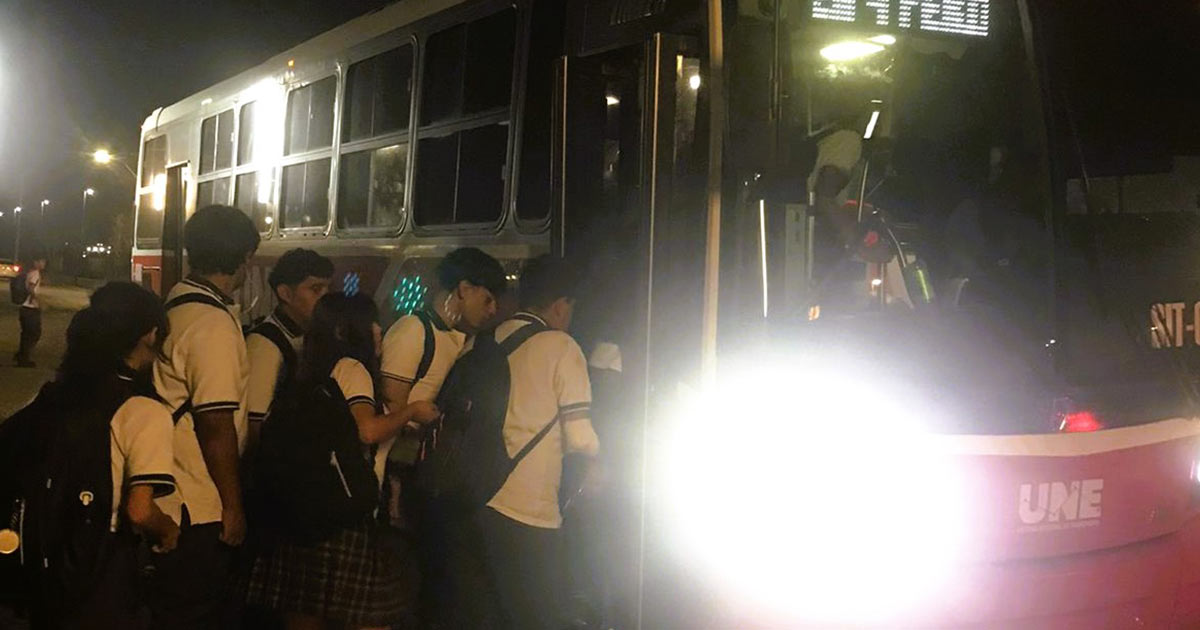 Verifican prestación del servicio de transporte en horario nocturno Verifican prestación del servicio de transporte en horario nocturno