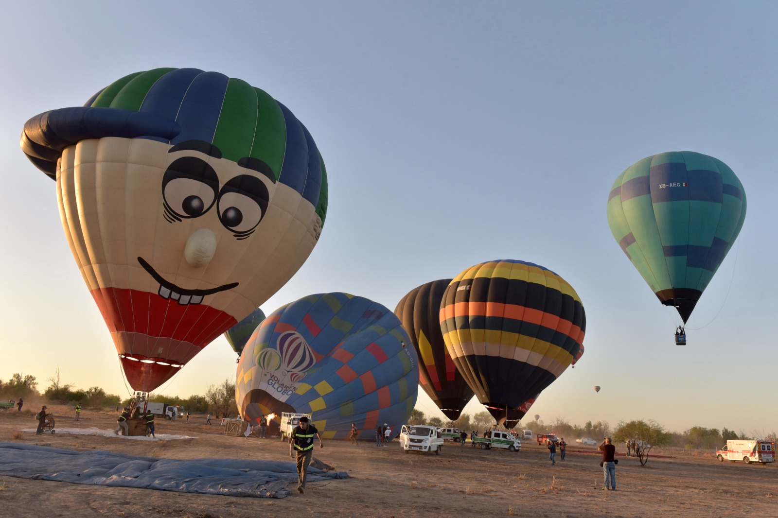 Se viste de colores cielo de Hermosillo con el Tercer Festival del Globo Se viste de colores cielo de Hermosillo con el Tercer Festival del Globo