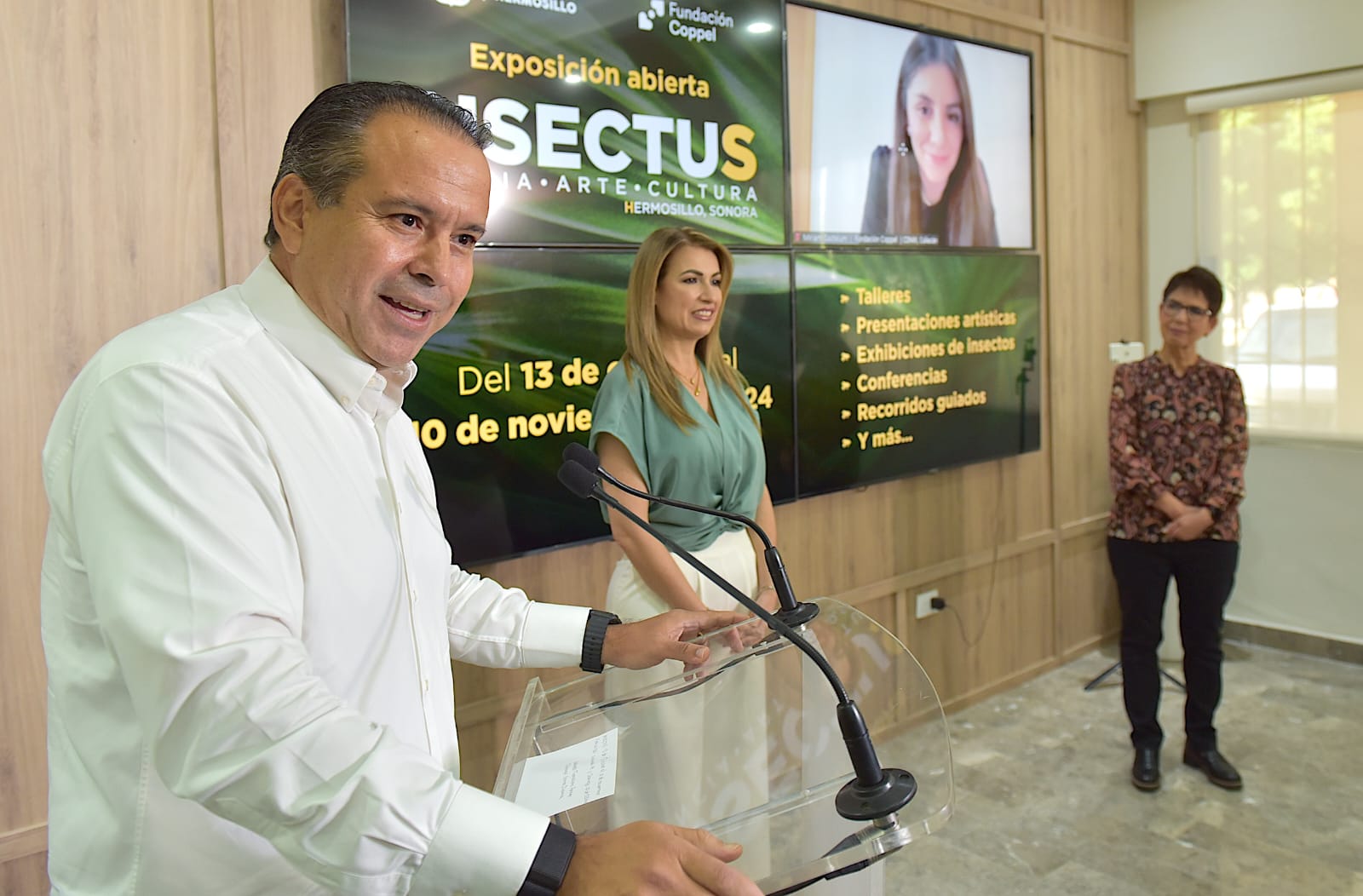 Anuncian la exposición itinerante “INSECTUS” en Hermosillo