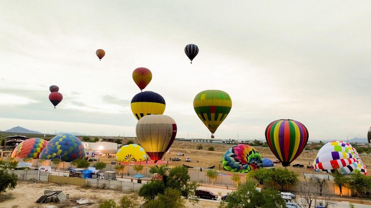Todo listo para el Tercer Festival del Globo en Hermosillo