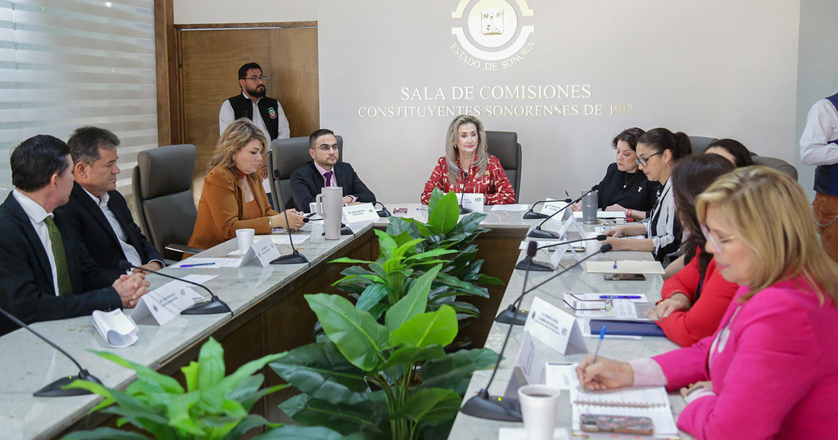 Comisión del Congreso de Sonora aprueba presupuesto para obra