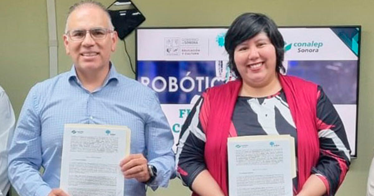 Fortalece Conalep Sonora aprendizaje sobre robótica y biónica en sus planteles Fortalece Conalep Sonora aprendizaje sobre robótica y biónica en sus planteles