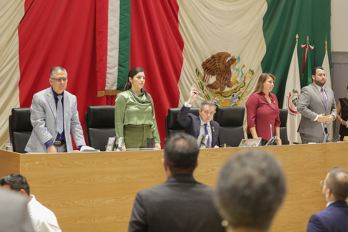 Congreso de Sonora analiza iniciativas sobre agua potable, administración municipal y candidaturas no registradas