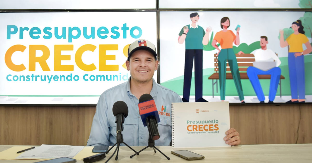 Lanza Toño Astiazarán tercera edición de Presupuesto CRECES