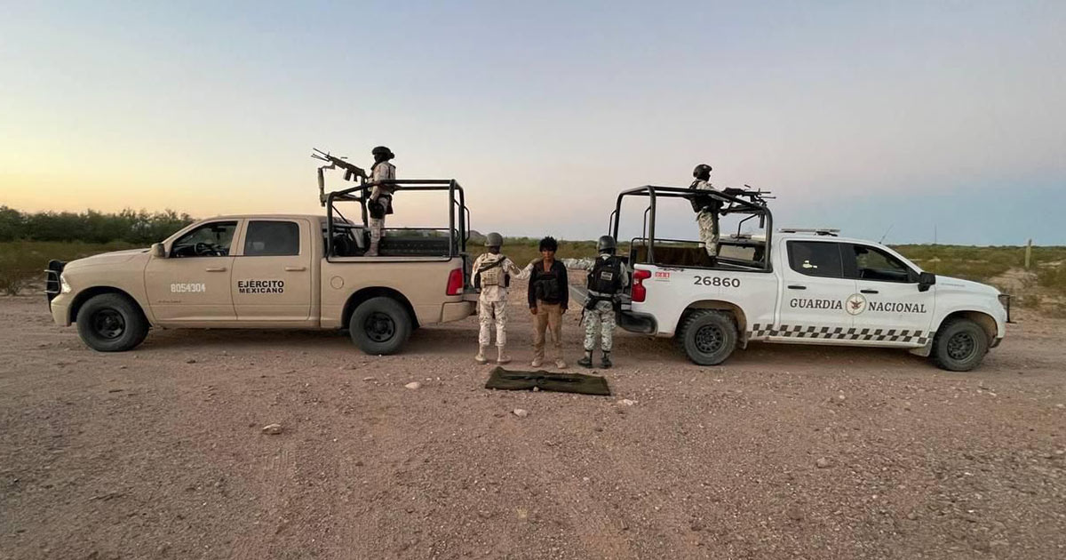 Detienen a persona en posesión de armamento y cargadores en Sonoyta