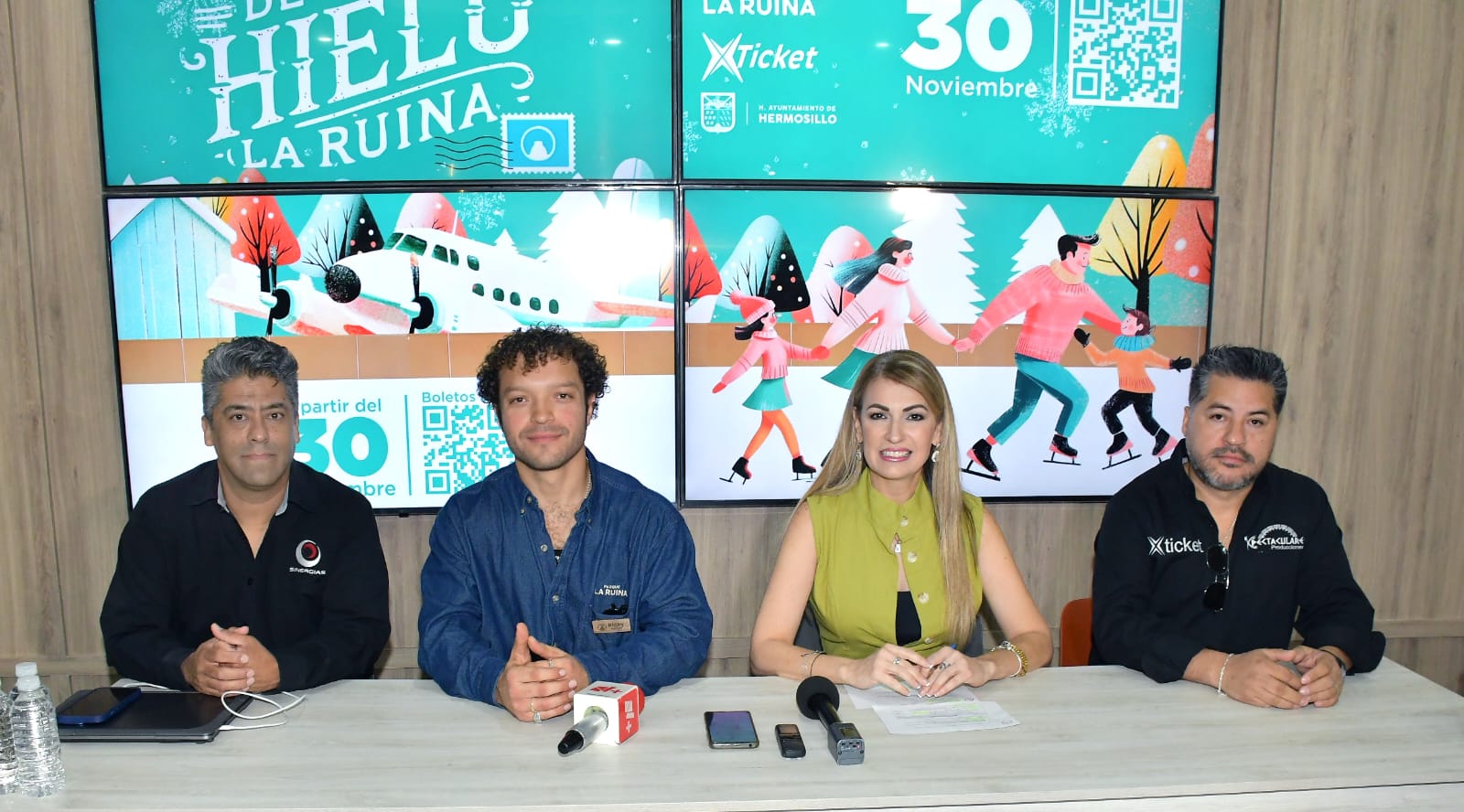 Anuncian Gran Pista de Hielo de Hermosillo en el Parque La Ruina