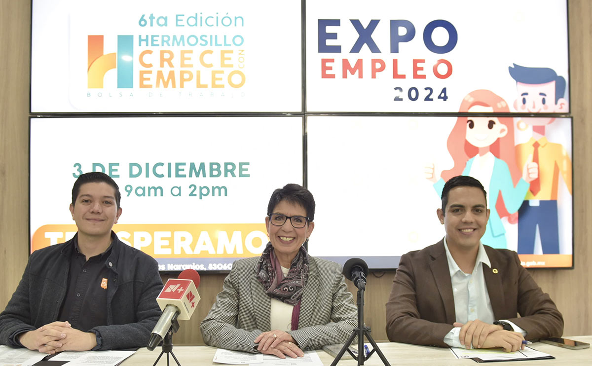 Anuncian Sexta Feria Hermosillo CRECE con Empleo de la AMDE Anuncian Sexta Feria Hermosillo CRECE con Empleo de la AMDE