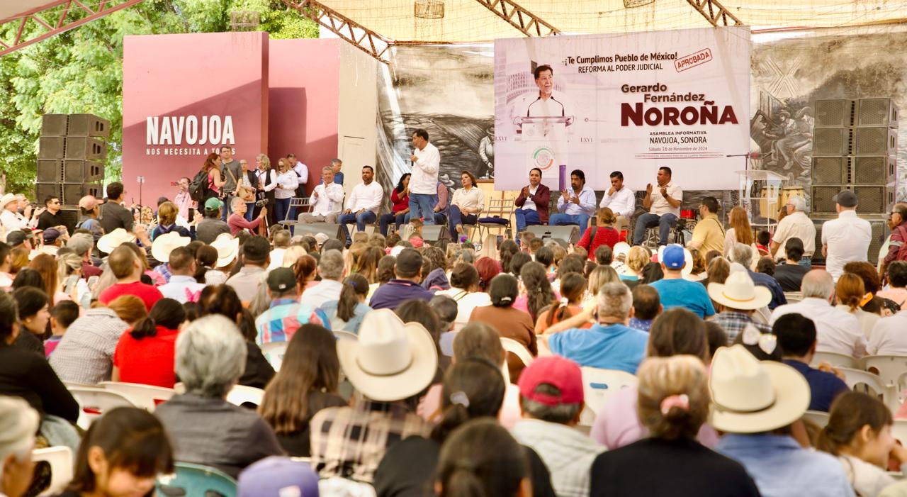 Avanza la elección histórica de juzgadores por voto popular: Gerardo Fernández Noroña