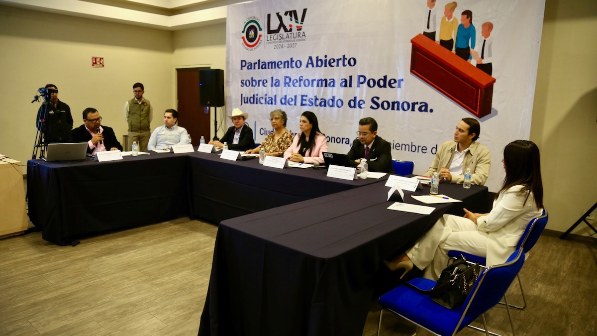 El Congreso de Sonora socializa reforma al Poder Judicial del Estado