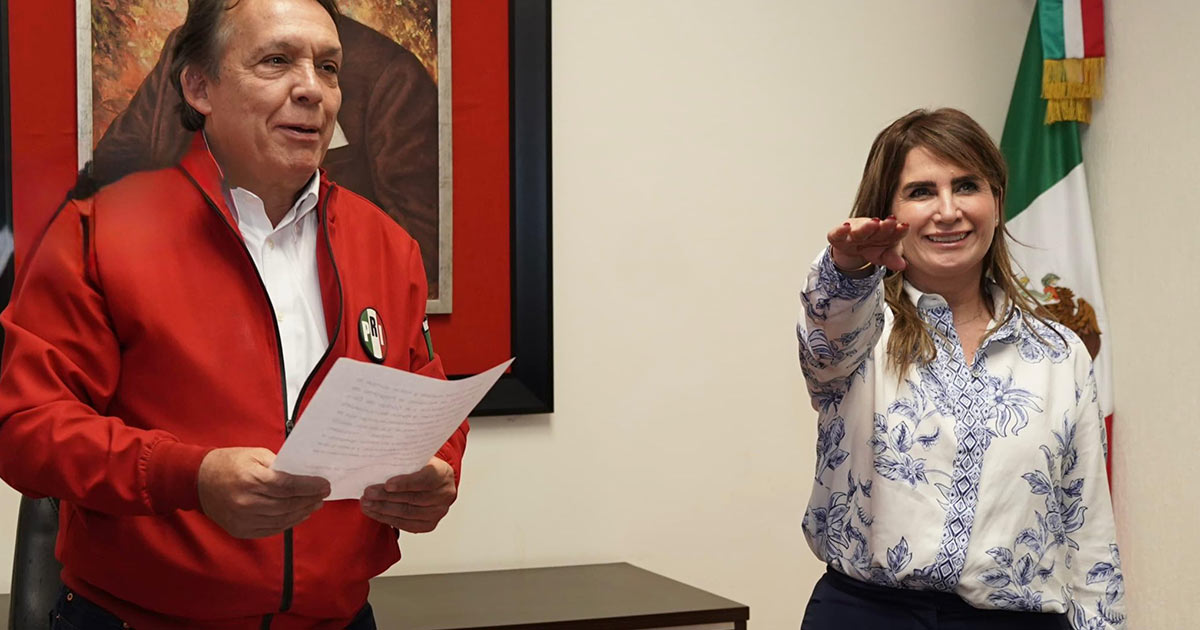 Asume Lupita Soto presidencia del PRI Sonora