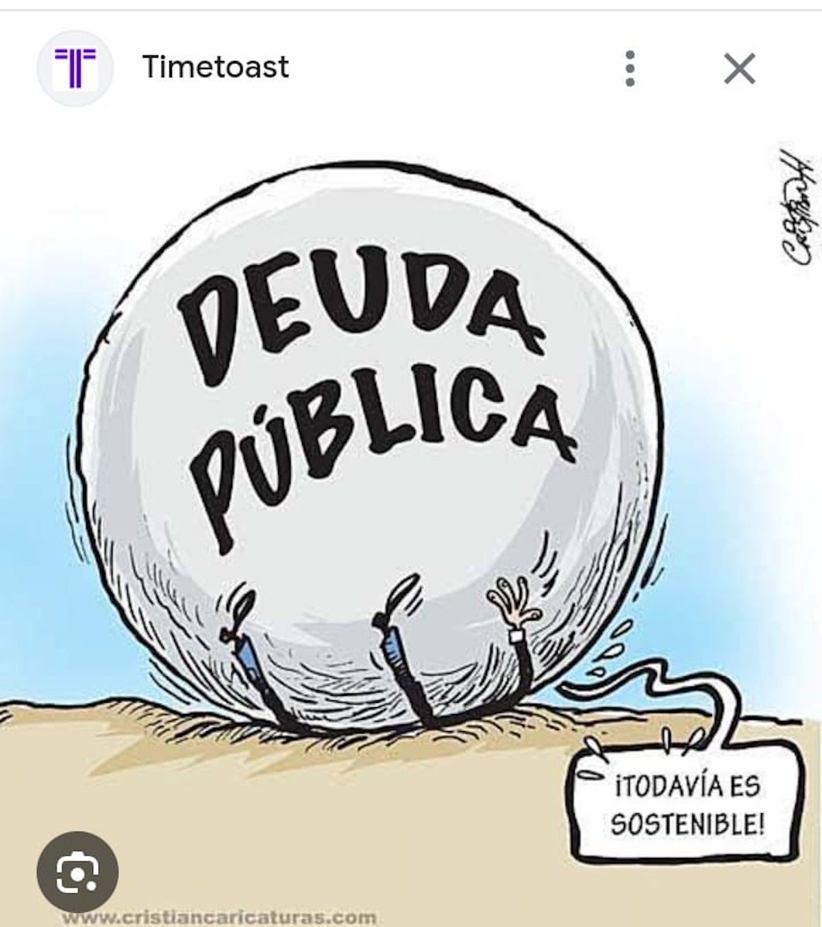 Es la “deuda odiosa”, Doctora Sheinbaum