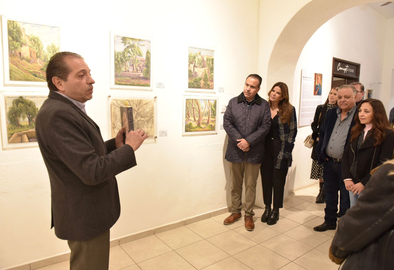 Destacan Toño Astiazarán y Patty Ruibal exposición del pintor Benjamín Coria en Hermosillo Destacan Toño Astiazarán y Patty Ruibal exposición del pintor Benjamín Coria en Hermosillo
