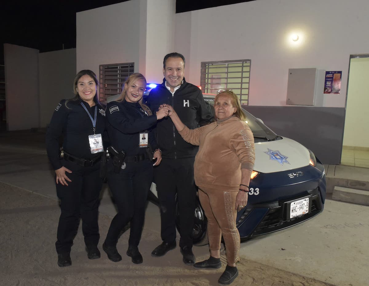 Refuerza Antonio Astiazarán seguridad en colonias con entrega de patrullas eléctricas en Centros de Respuesta Inmediata