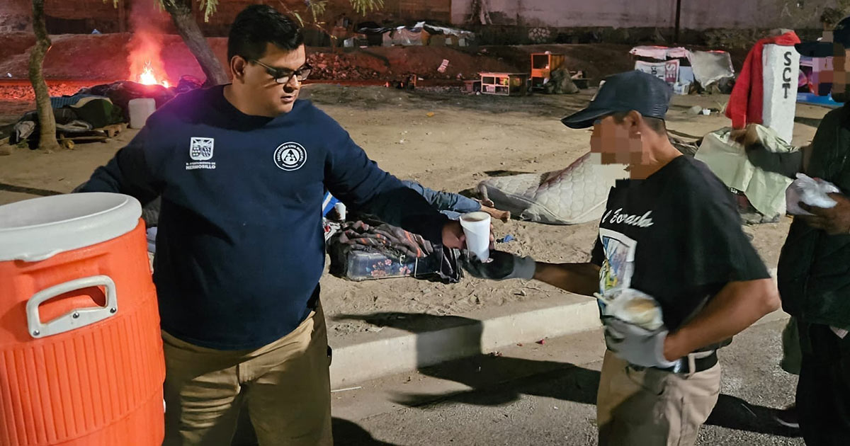 Mantiene albergues temporales Gobierno de Hermosillo para proteger a personas del frio en Hermosillo