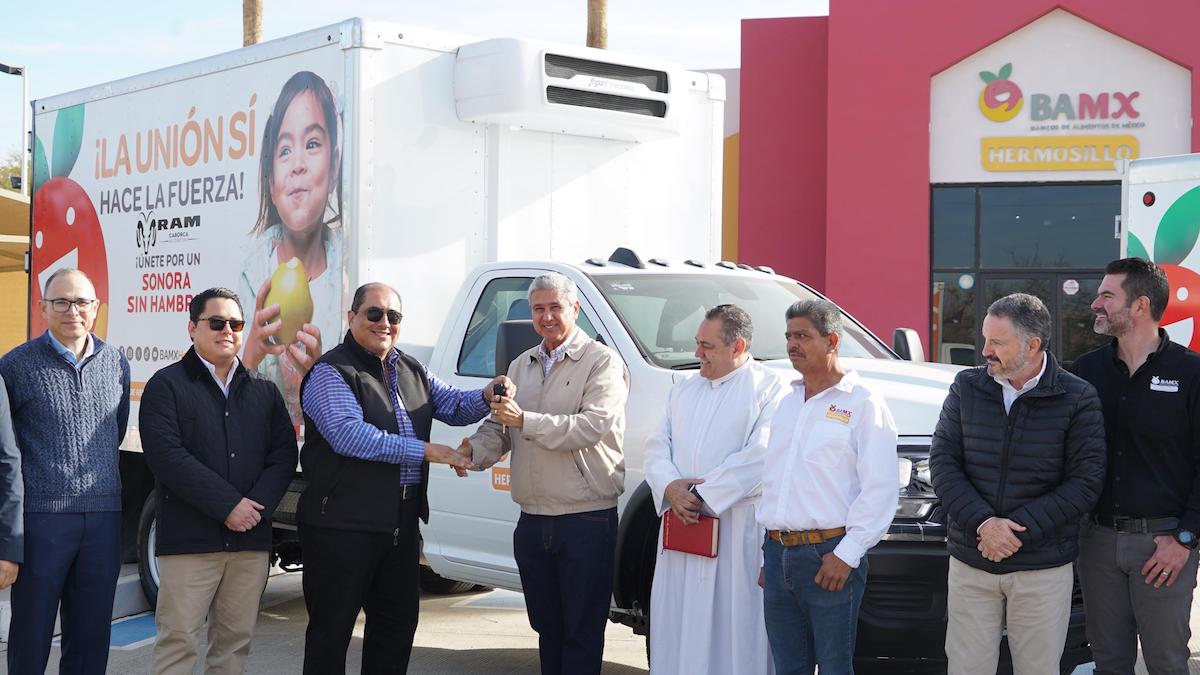 Banco de Alimentos de Hermosillo refuerza su capacidad de distribución gracias a la donación de vehículos