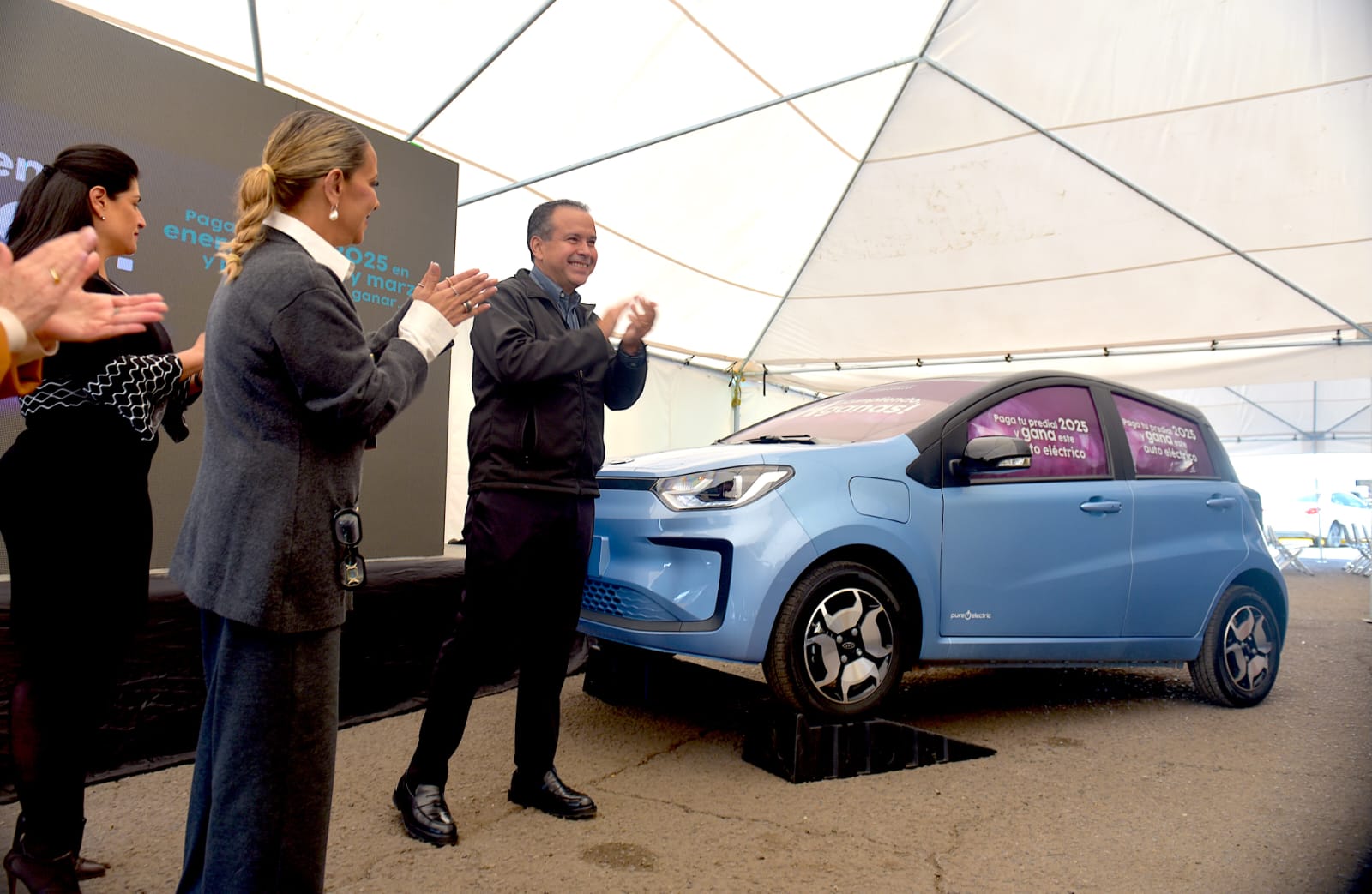 Sorteará Toño Astiazarán auto eléctrico a ciudadanos cumplidos