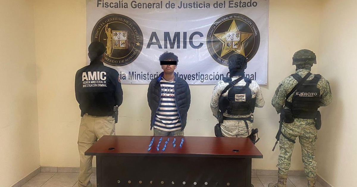 Cateos en San Luis Río Colorado resultan en detenciones y aseguramiento de droga