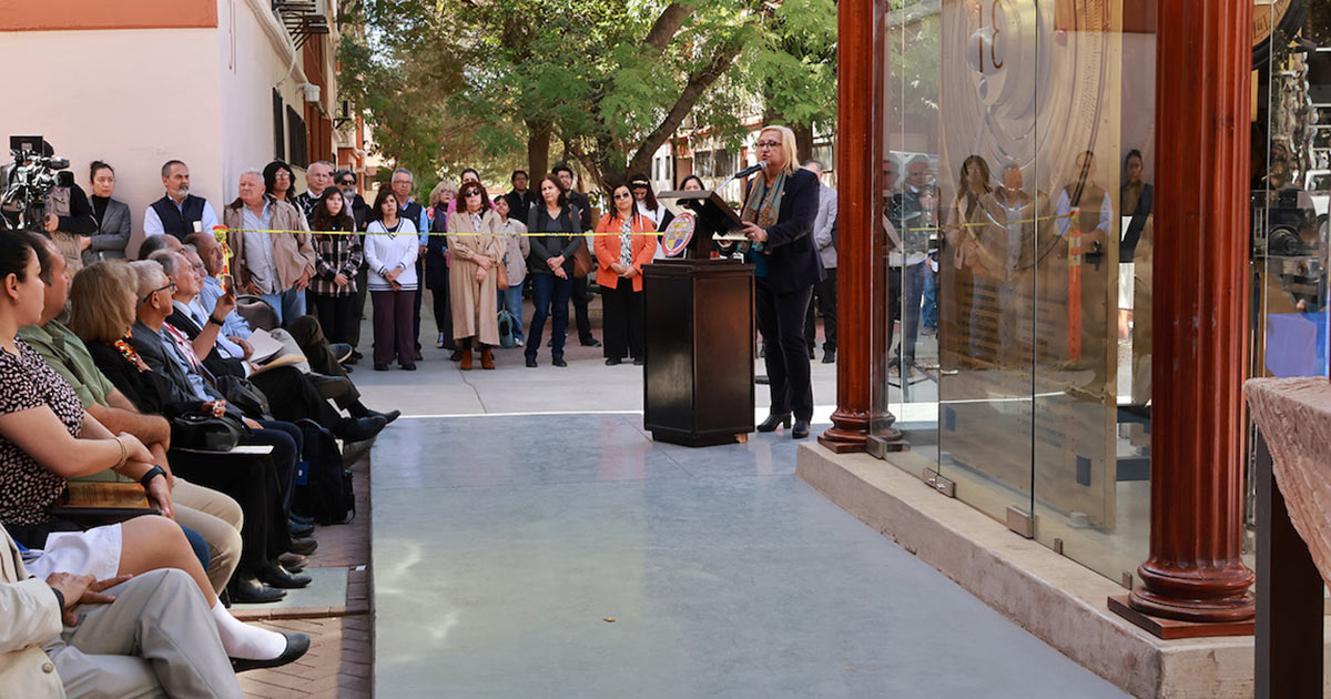 Celebra Unison primer aniversario del Mecanismo de Antikythera Monumental de Hermosillo