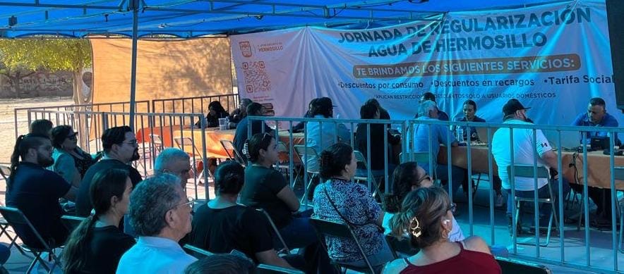 Realiza Agua de Hermosillo doble jornada de regularización