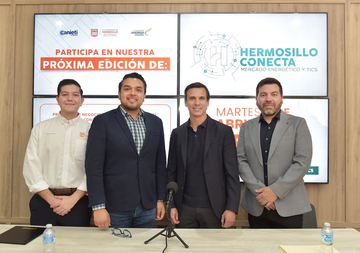 Invita AMDE al evento «Hermosillo Conecta», en su edición Energía y de tecnologías de la información y comunicación