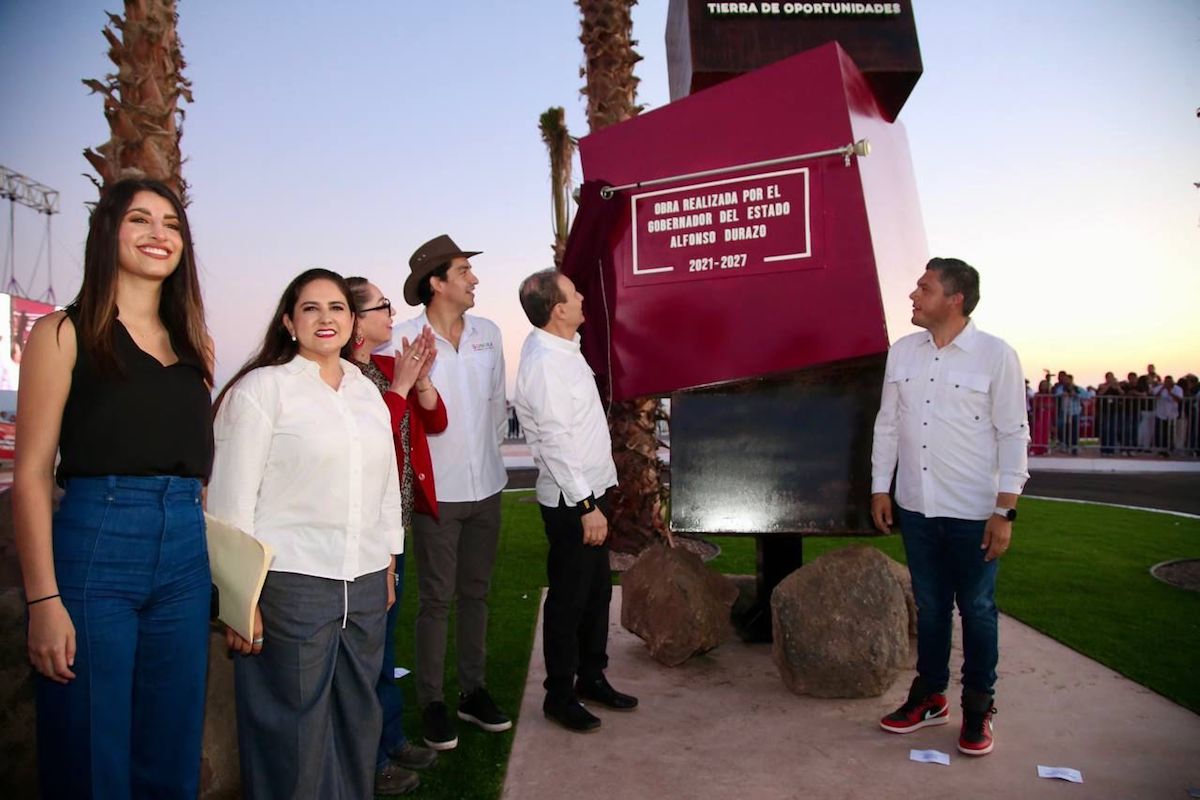 Con ambiente de fiesta y lleno total, Gobernador Durazo detona potencial turístico de Huatabampito con inauguración de Malecón