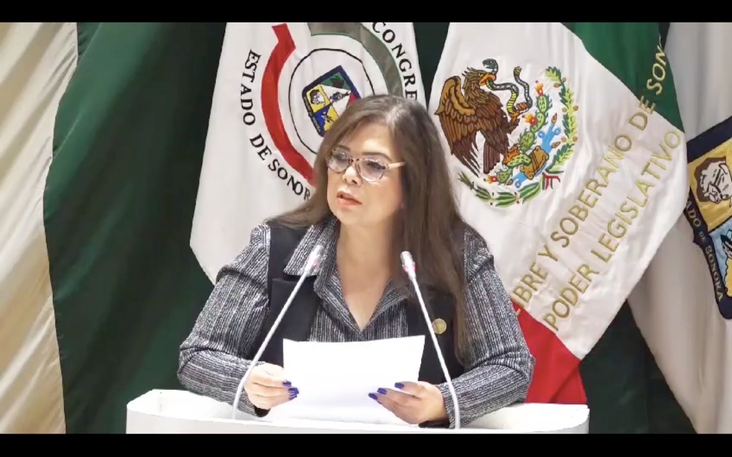 La diputada Gabriela Tapia Fonllem ha presentado un posicionamiento en relación con la expropiación petrolera mexicana