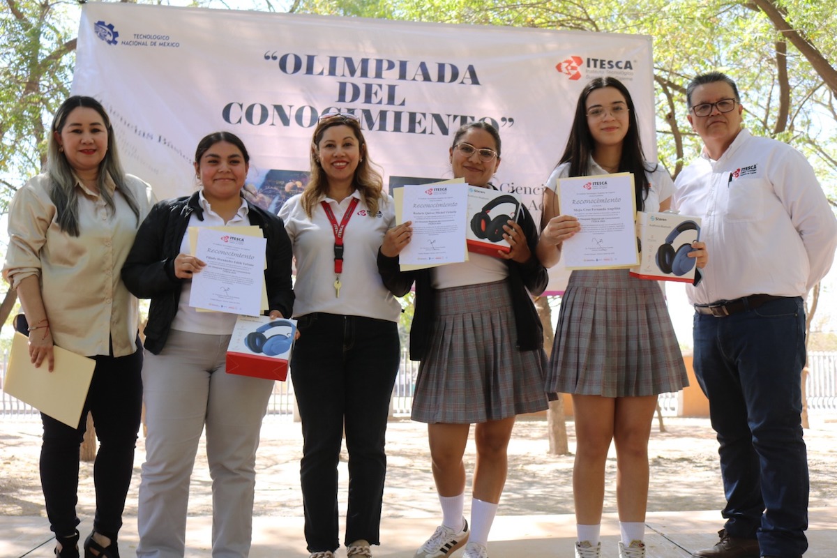 Organiza Gobierno de Sonora Olimpiada Regional del Conocimiento: Itesca