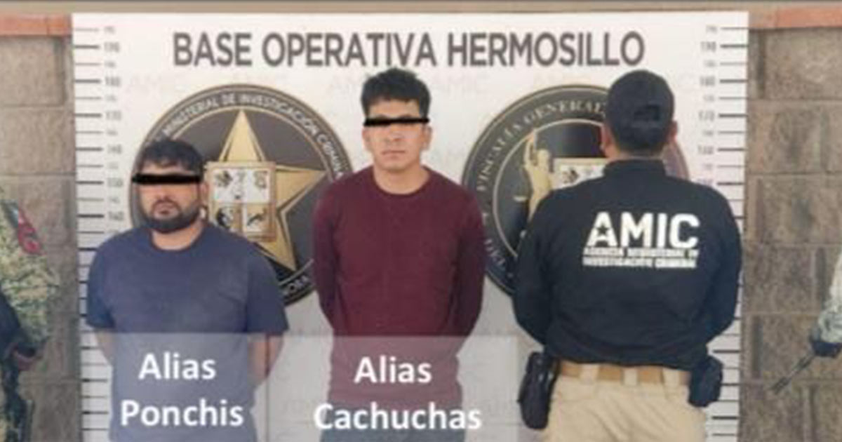 Logra Gobernador Durazo certero golpe contra la delincuencia organizada con detención de “El Ponchis”